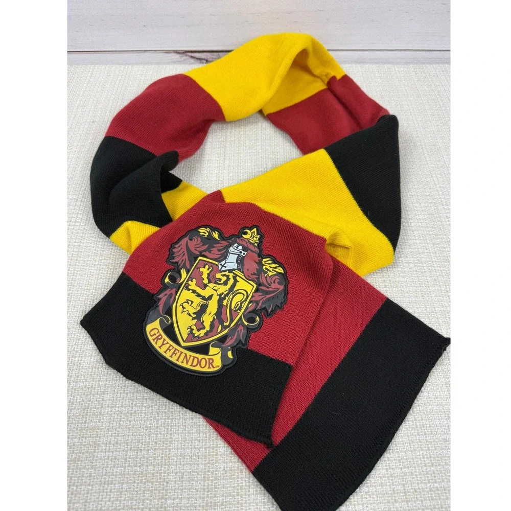 Harry Potter Gryffindor Scarf Bioworld Black Red Yellow‎ Licensed
